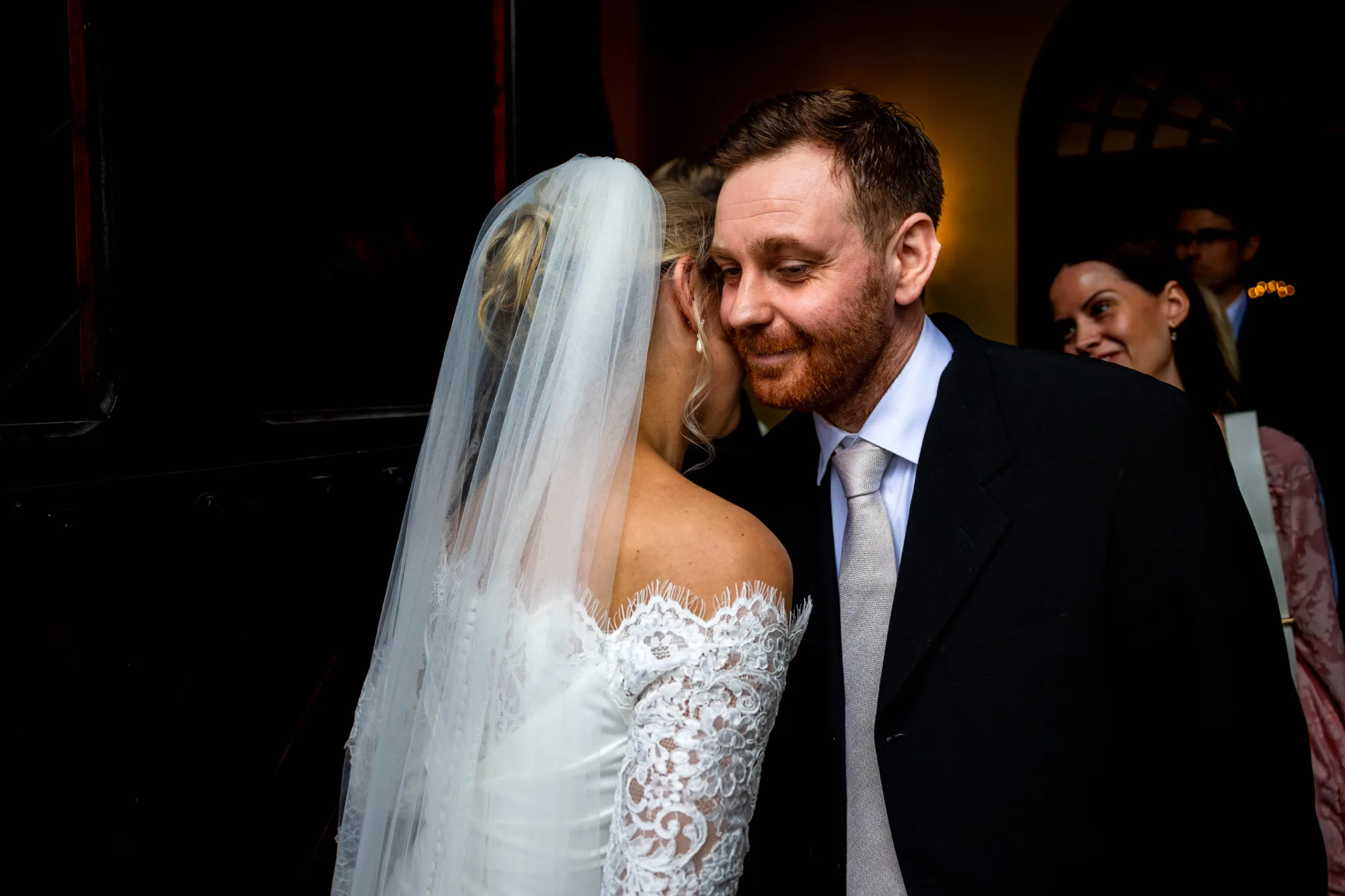 Bryllupsbilde fra Benedicte & Alexander 2026, fotografert av Marte Bjørgum
