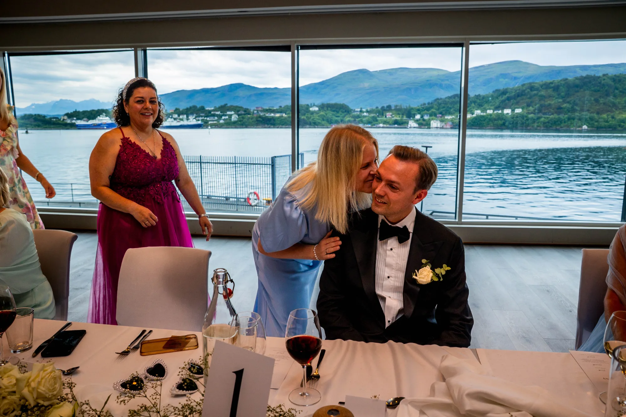 Bryllupsbilde fra Benedicte & Alexander 2026, fotografert av Marte Bjørgum