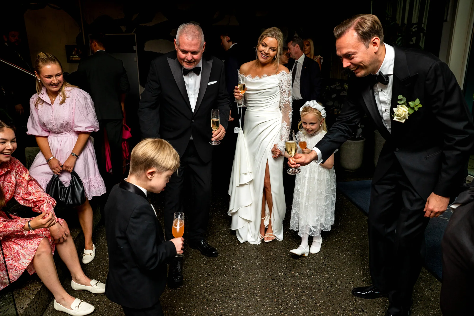 Bryllupsbilde fra Benedicte & Alexander 2026, fotografert av Marte Bjørgum