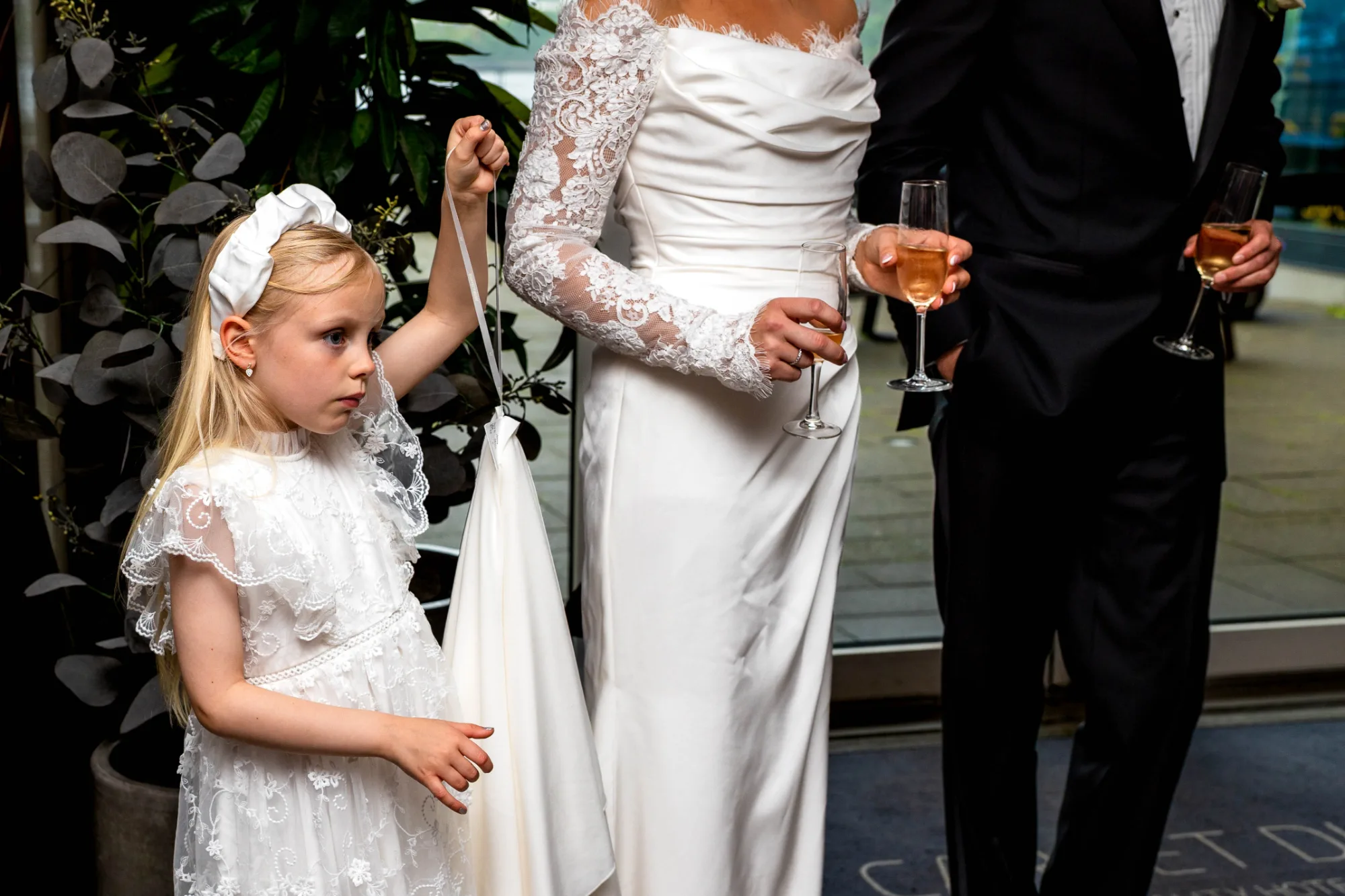 Bryllupsbilde fra Benedicte & Alexander 2026, fotografert av Marte Bjørgum
