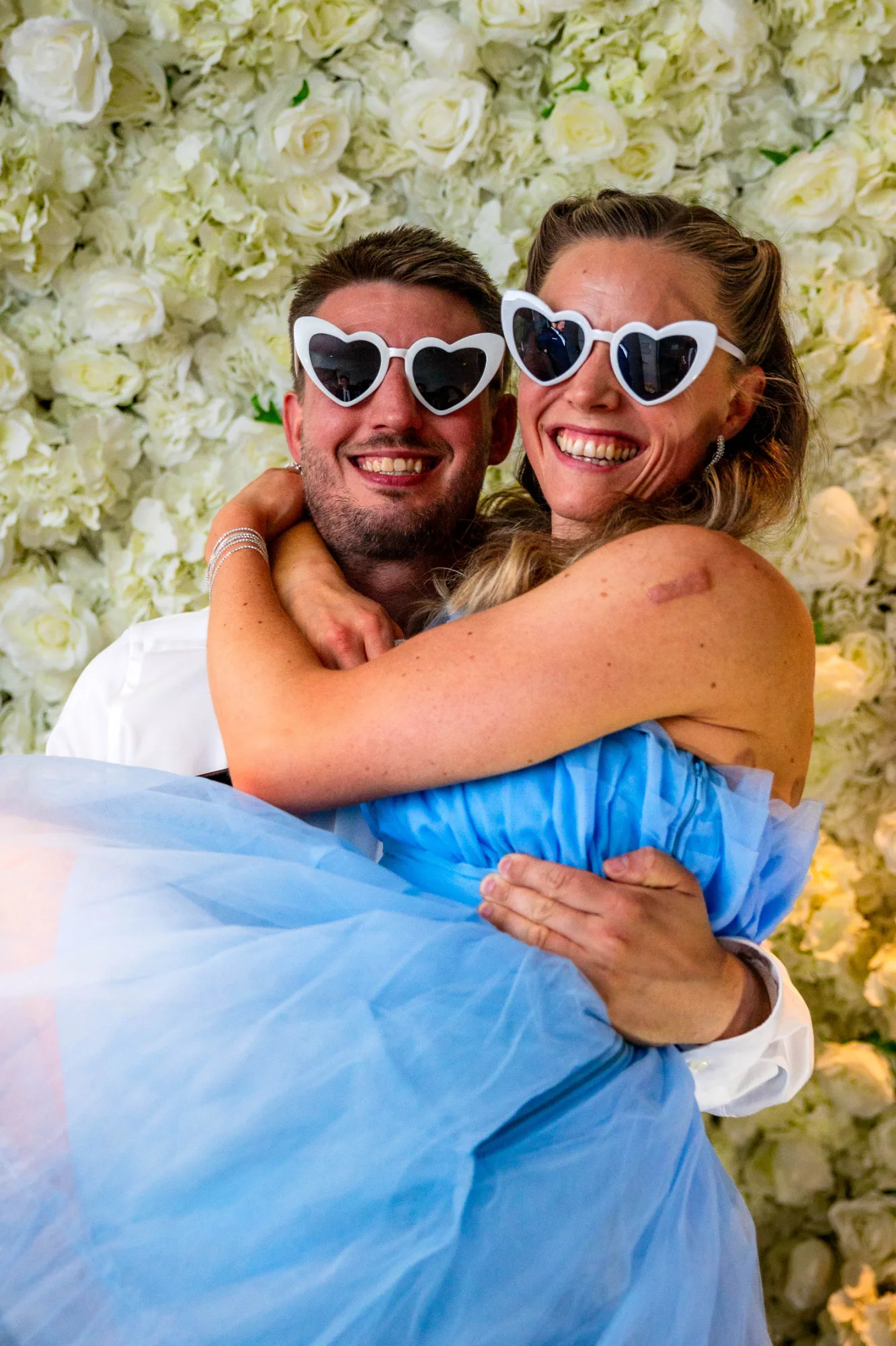Bryllupsbilde fra Benedicte & Alexander 2026, fotografert av Marte Bjørgum