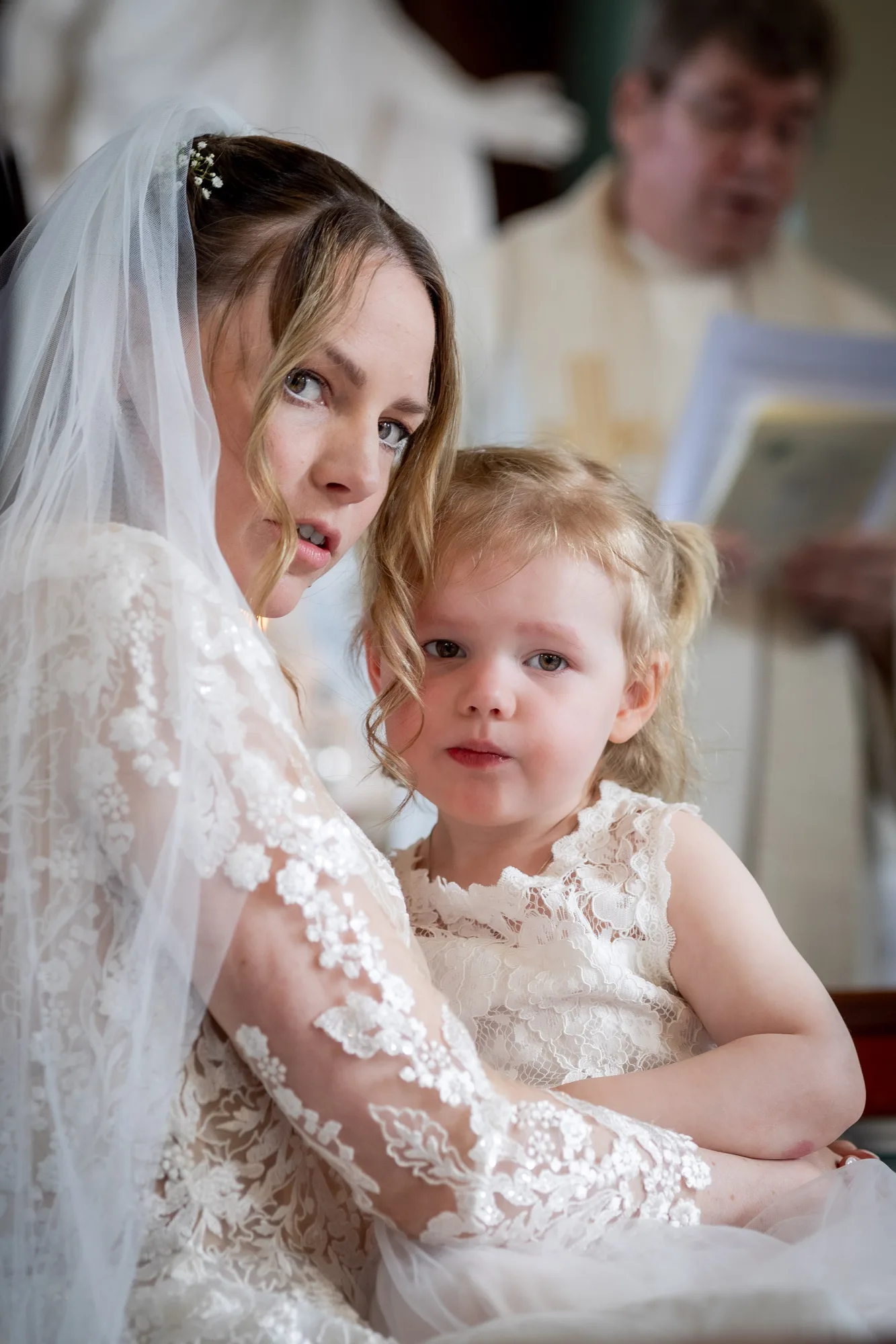 Bryllupsbilde fra Hanne & Espen, fotografert av Marte Bjørgum