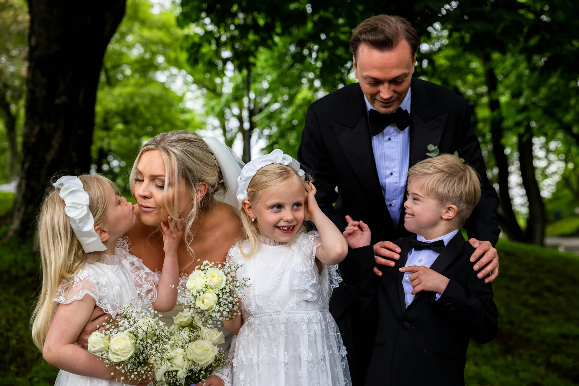 Bryllupsbilde fra Benedicte & Alexander 2026, fotografert av Marte Bjørgum