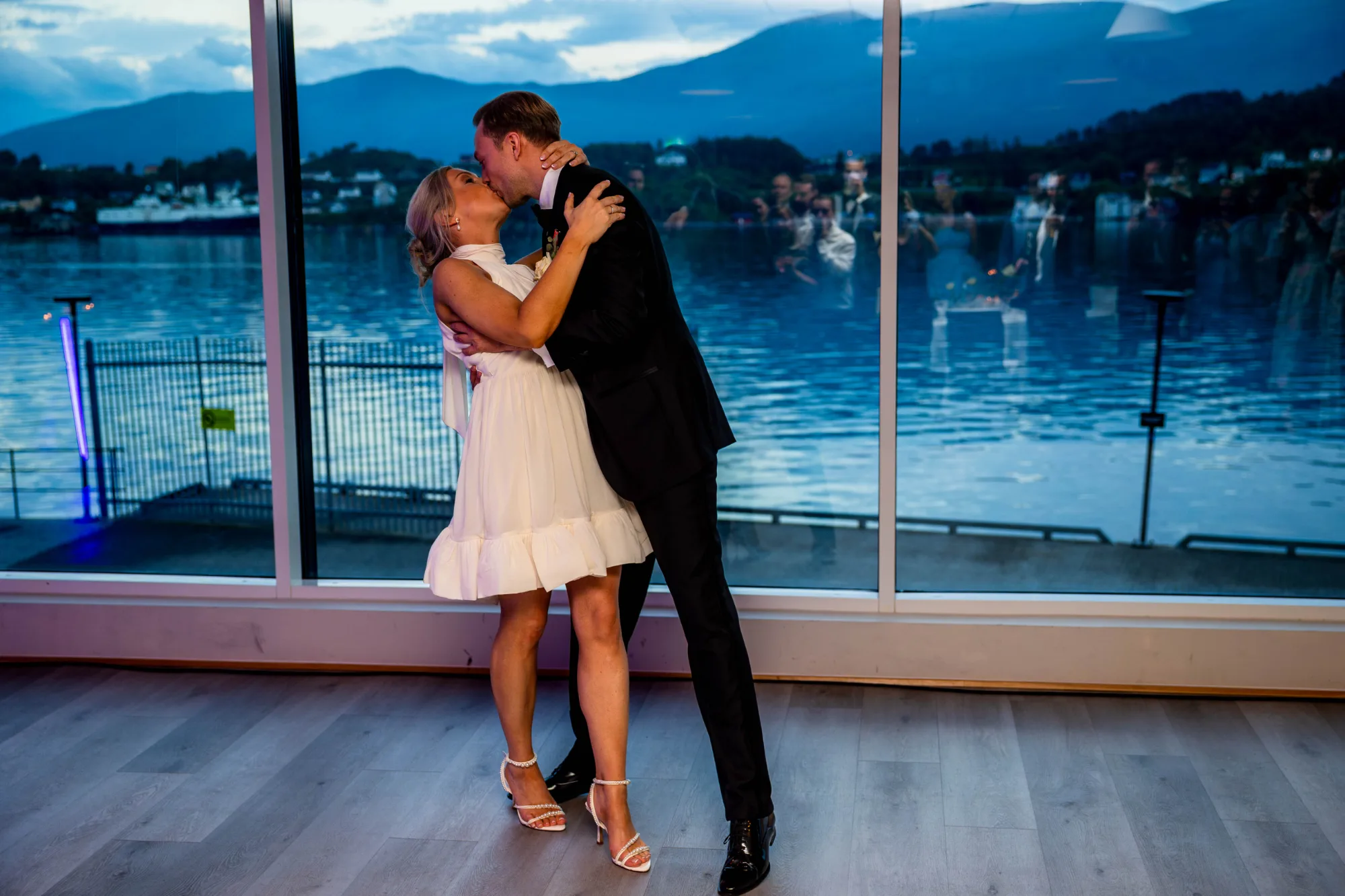 Bryllupsbilde fra Benedicte & Alexander 2026, fotografert av Marte Bjørgum