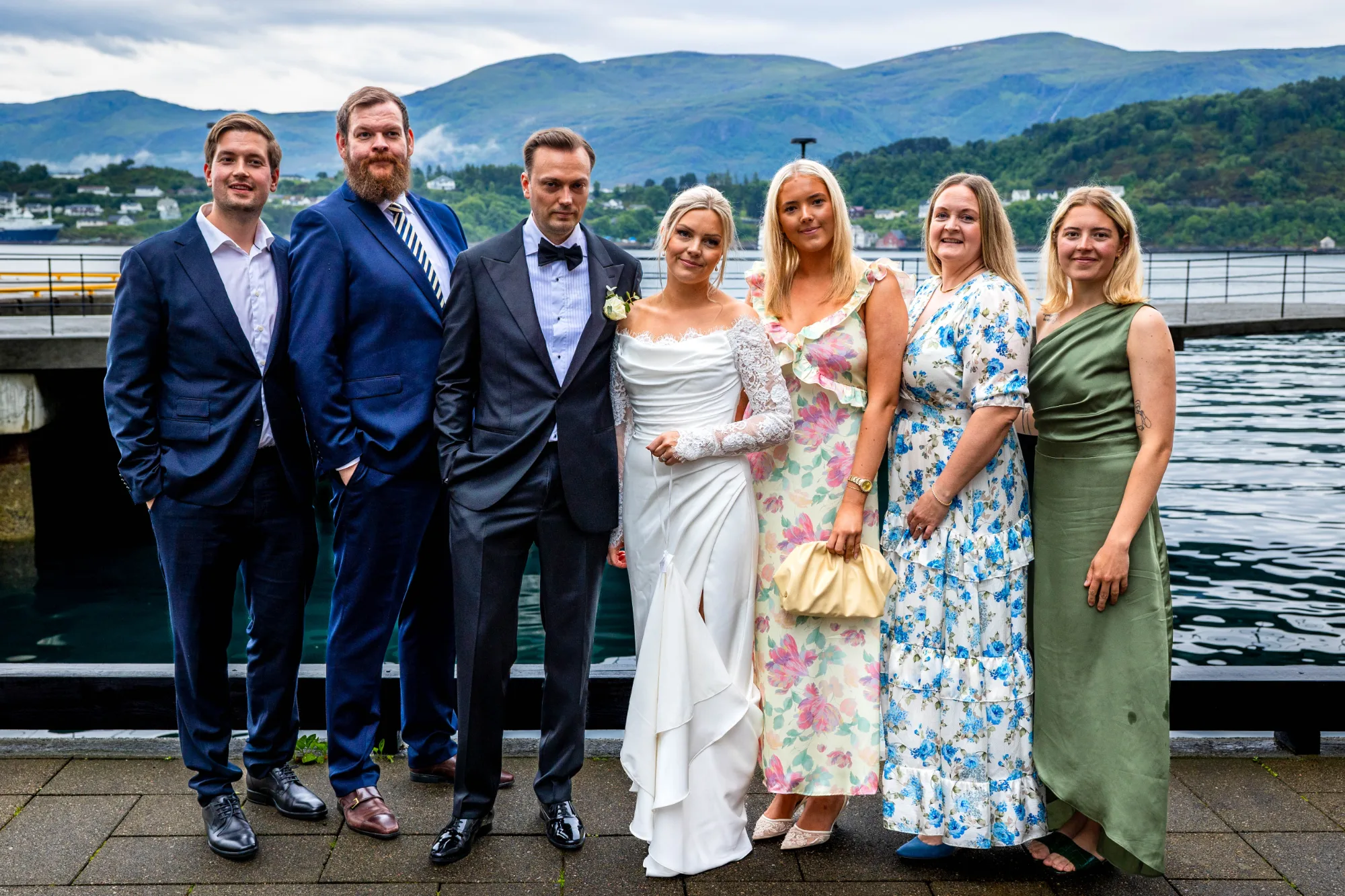 Bryllupsbilde fra Benedicte & Alexander 2026, fotografert av Marte Bjørgum