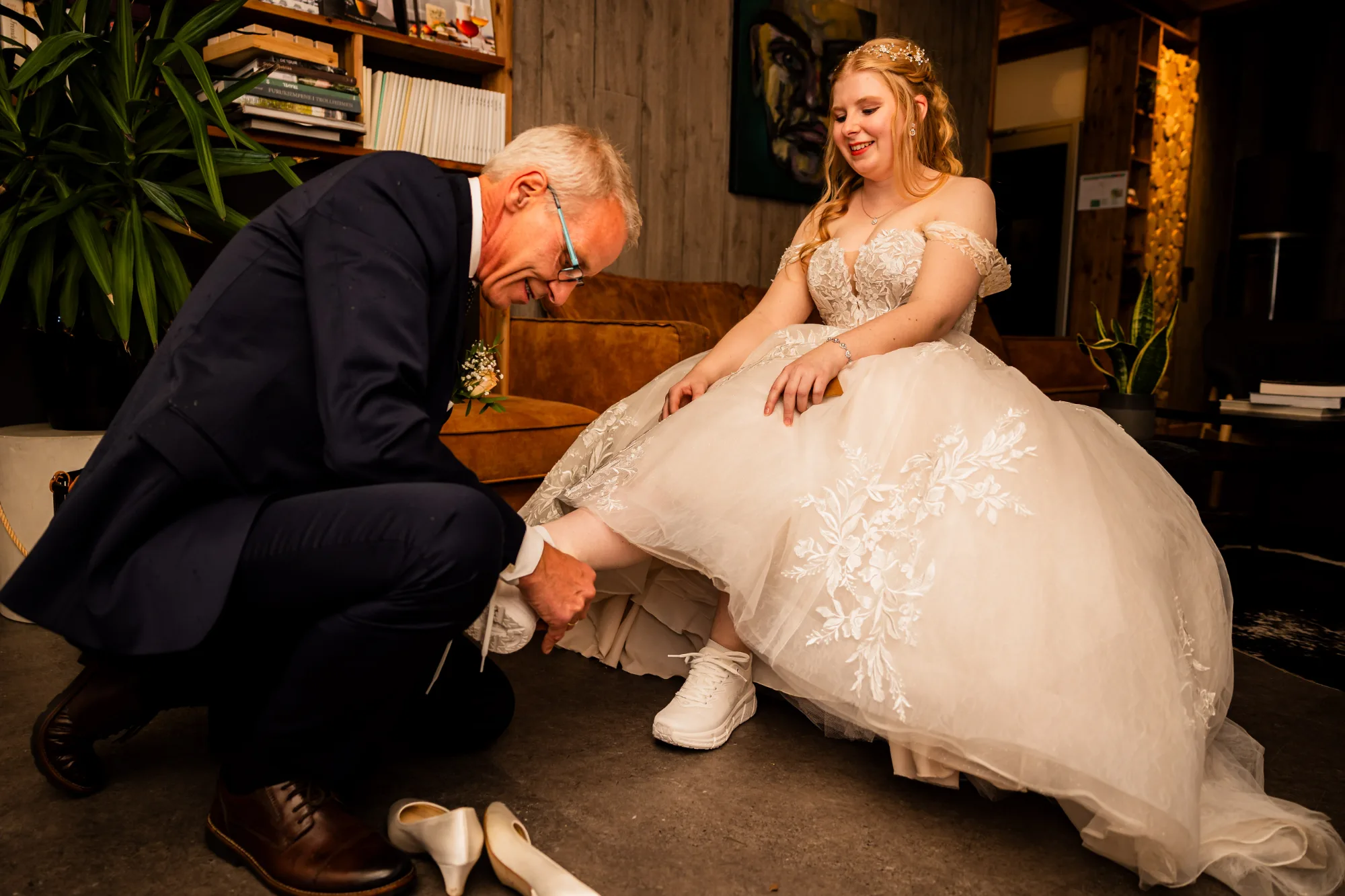 Bryllupsbilde fra Ranveig & Fredrik, fotografert av Marte Bjørgum