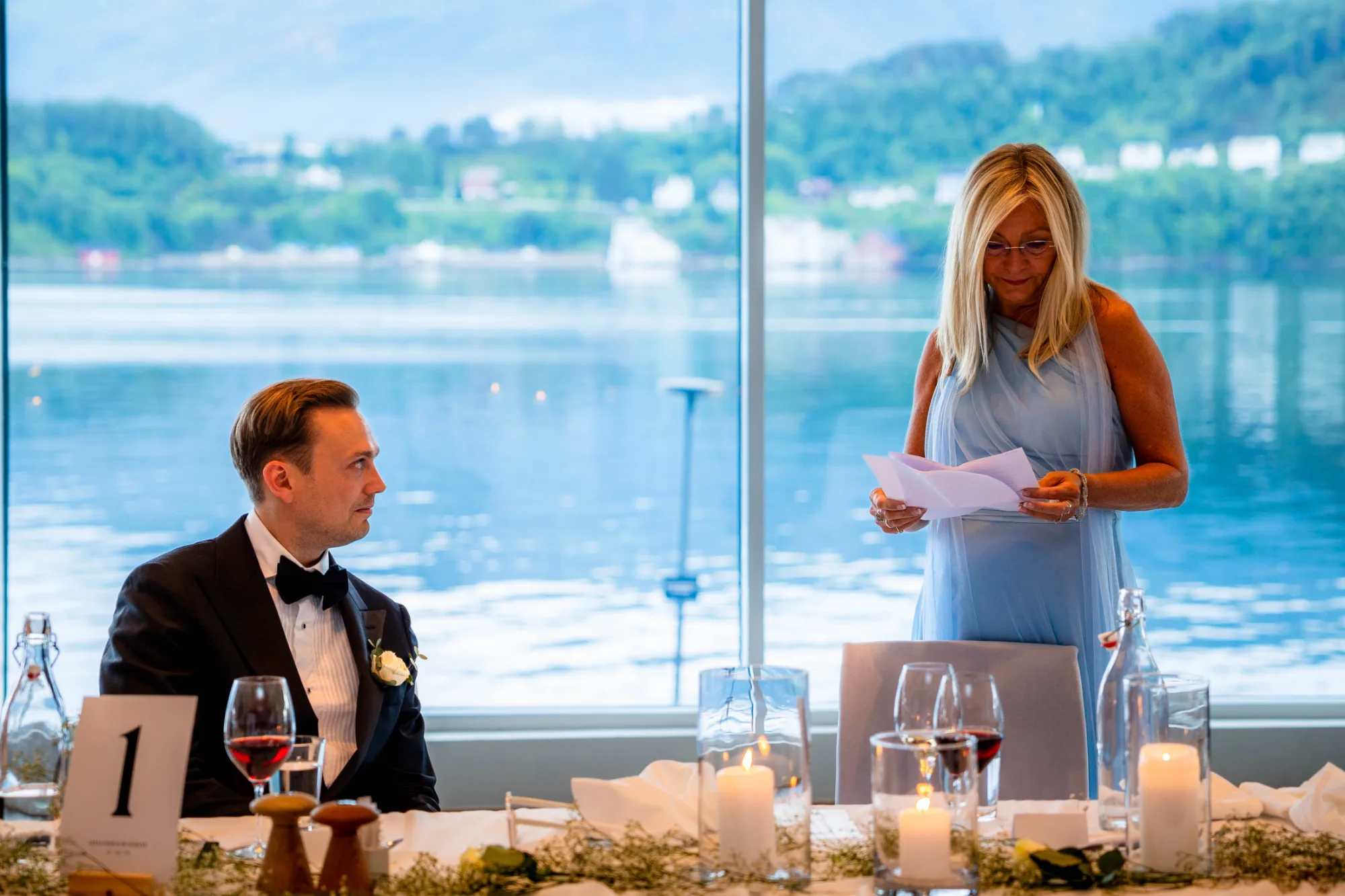 Bryllupsbilde fra Benedicte & Alexander 2026, fotografert av Marte Bjørgum