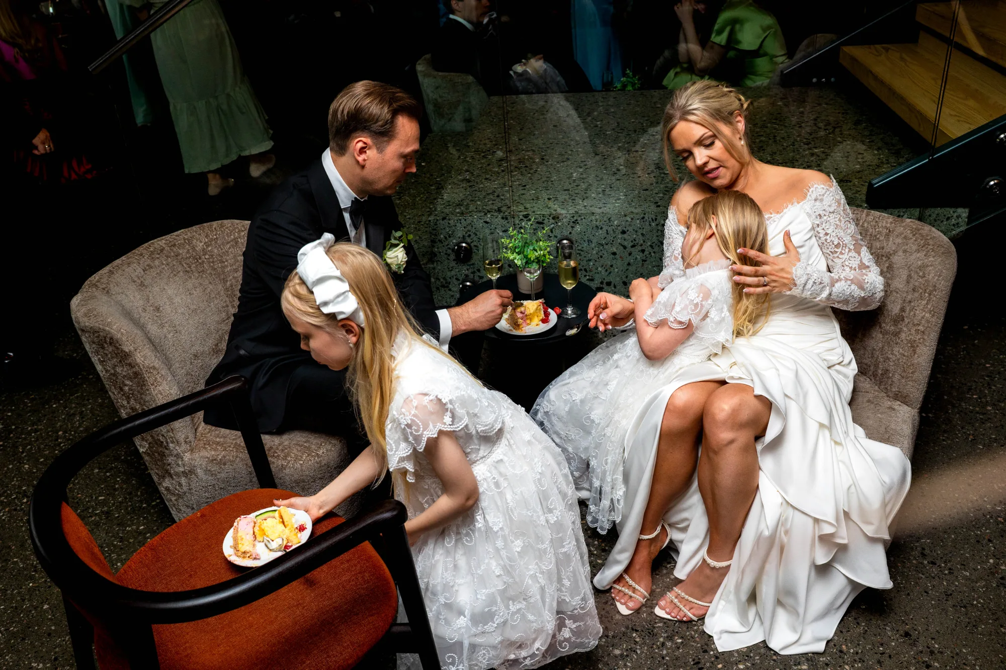 Bryllupsbilde fra Benedicte & Alexander 2026, fotografert av Marte Bjørgum