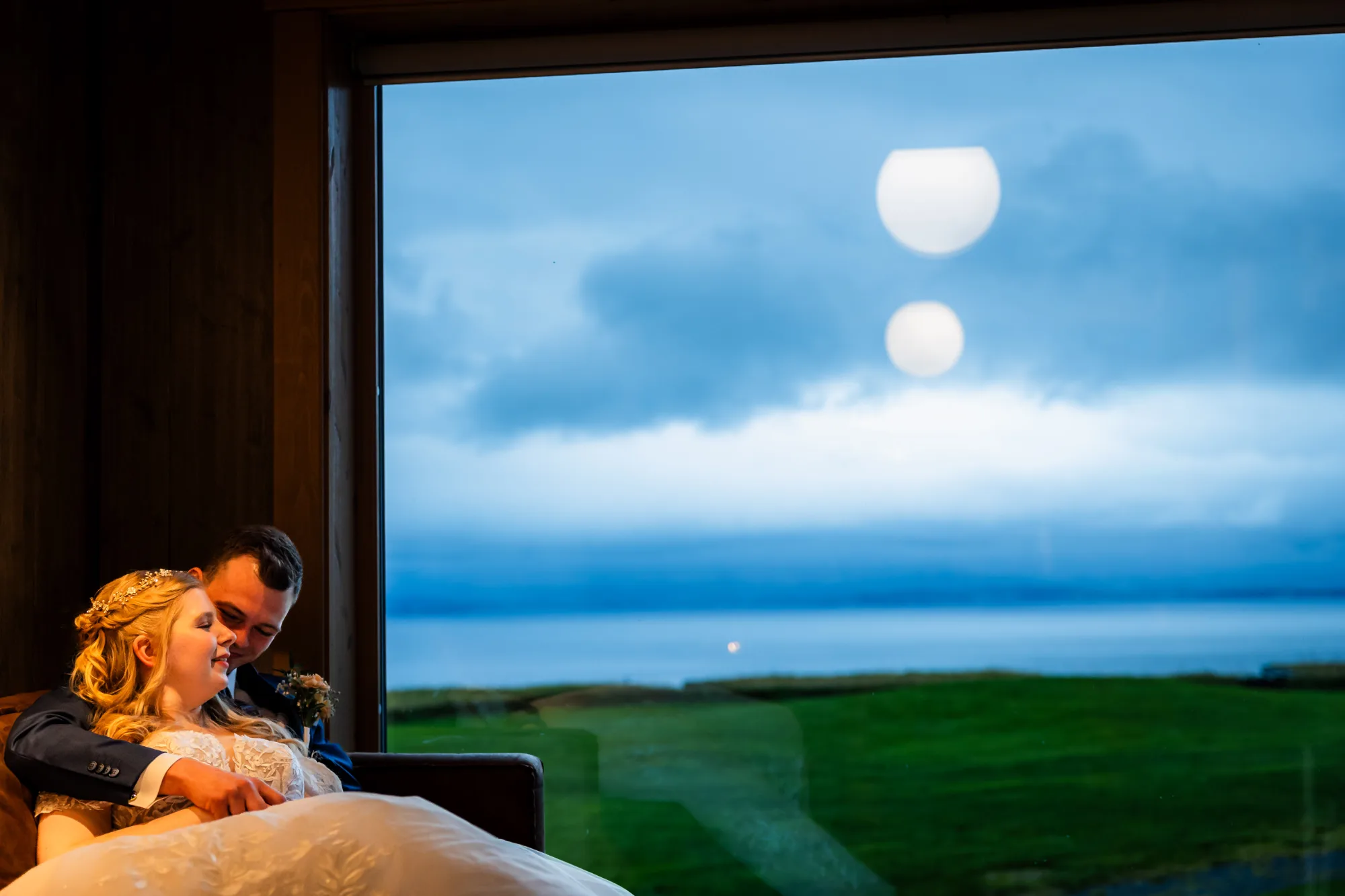 Bryllupsbilde fra Ranveig & Fredrik, fotografert av Marte Bjørgum